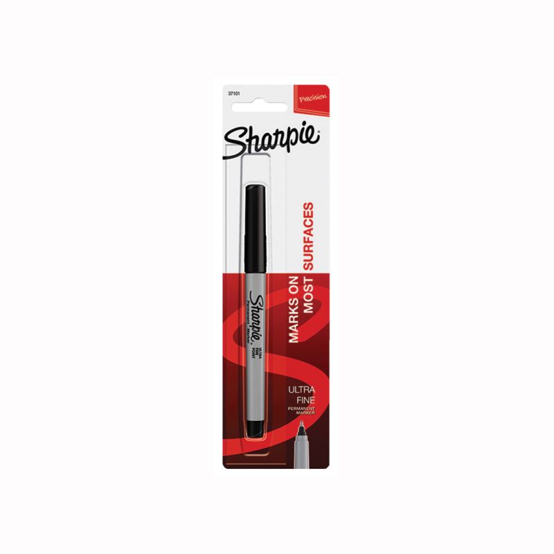 Sharpie 37101PP Permanent Marker, Ultra-Fine Lead/Tip (Pack of 6)