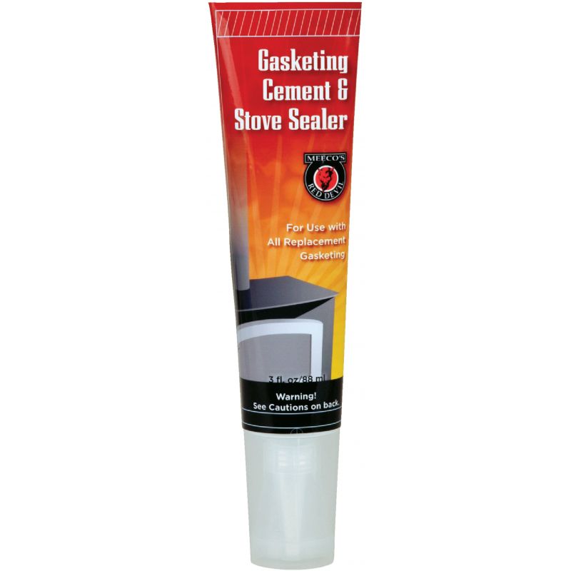 Meeco&#039;s Red Devil Gasket Cement and Stove Sealer Black, 3 Oz.