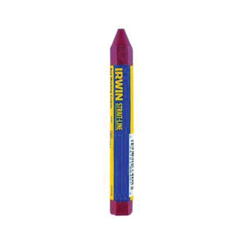 Buy Irwin 66404 Permanent Lumber Crayon, Black, 1/2 in Dia, 4-1/2 in L  Black (Pack of 12)