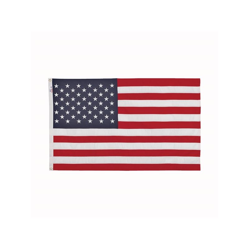 Valley Forge USDT3 USA Flag, 3 ft W, 5 ft H, Spun Polyester