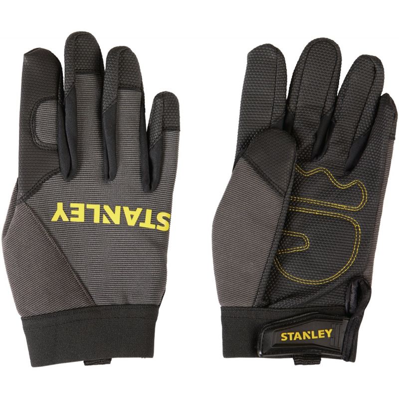 Stanley Padded Comfort Grip High Performance Glove L, Black