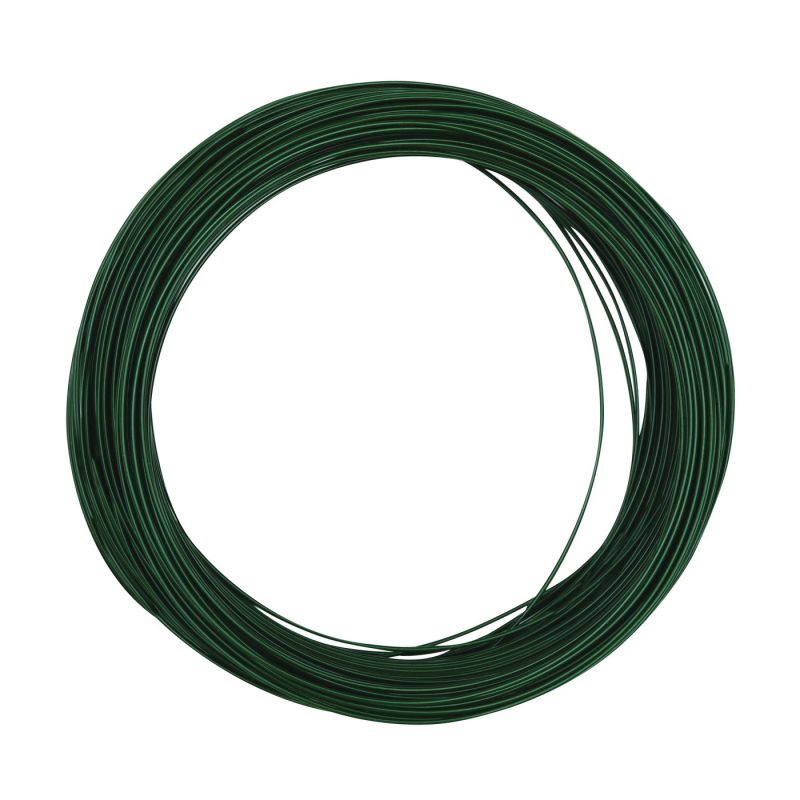 National Hardware N274-985 Floral Wire, 100 ft L, Steel, Green Green