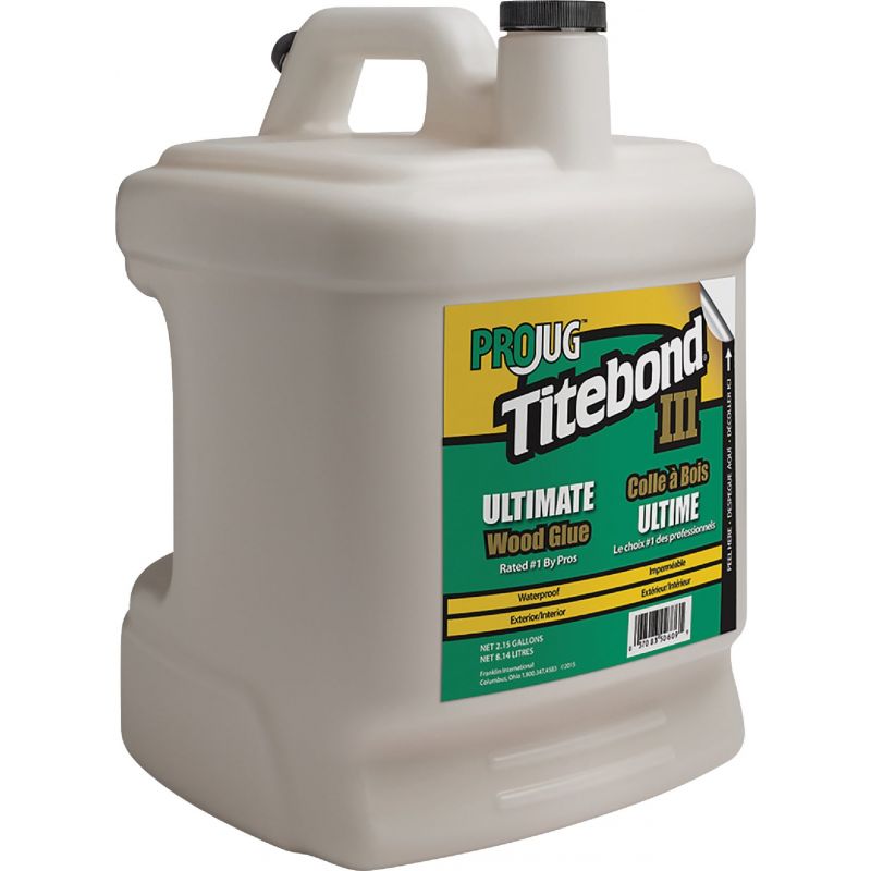 Titebond III Ultimate Wood Glue Tan, 2.15 Gal.