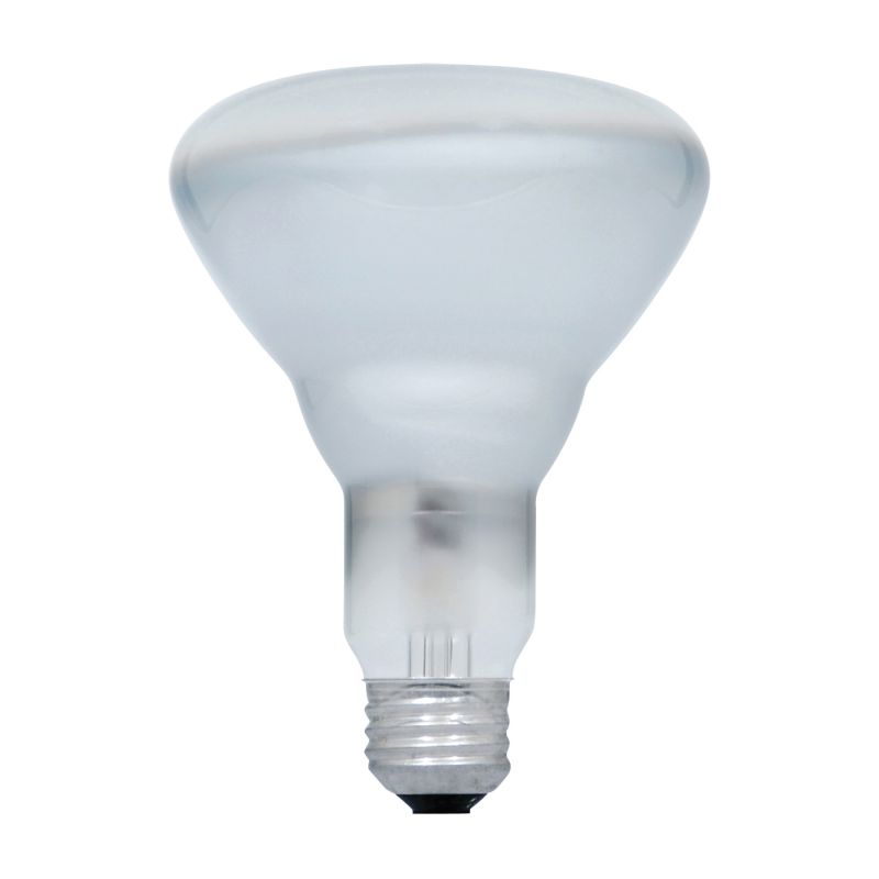 Sylvania 15234 Incandescent Lamp, 65 W, BR30 Lamp, Medium Lamp Base, 600 Lumens, 2850 K Color Temp, 2000 hr Average Life