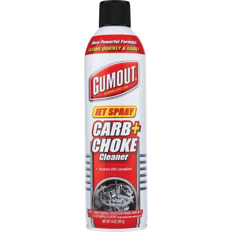 GUMOUT Choke &amp; Carburetor Cleaner Jet Spray 14 Oz.