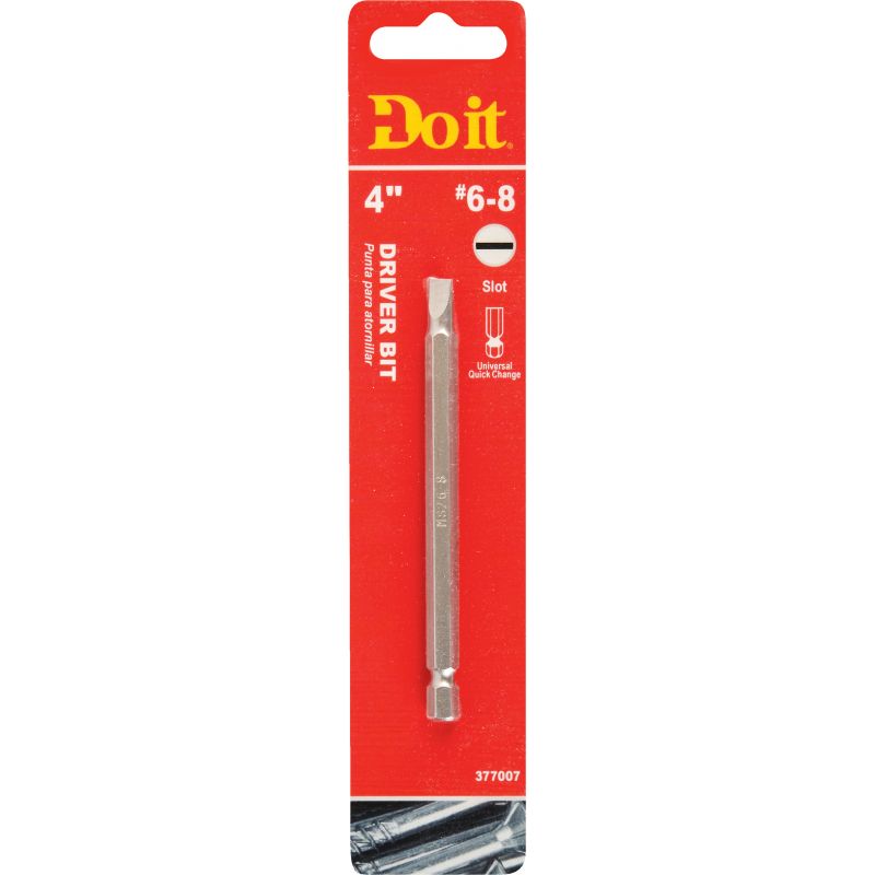 Do it Power Screwdriver Bit Slotted #6-8
