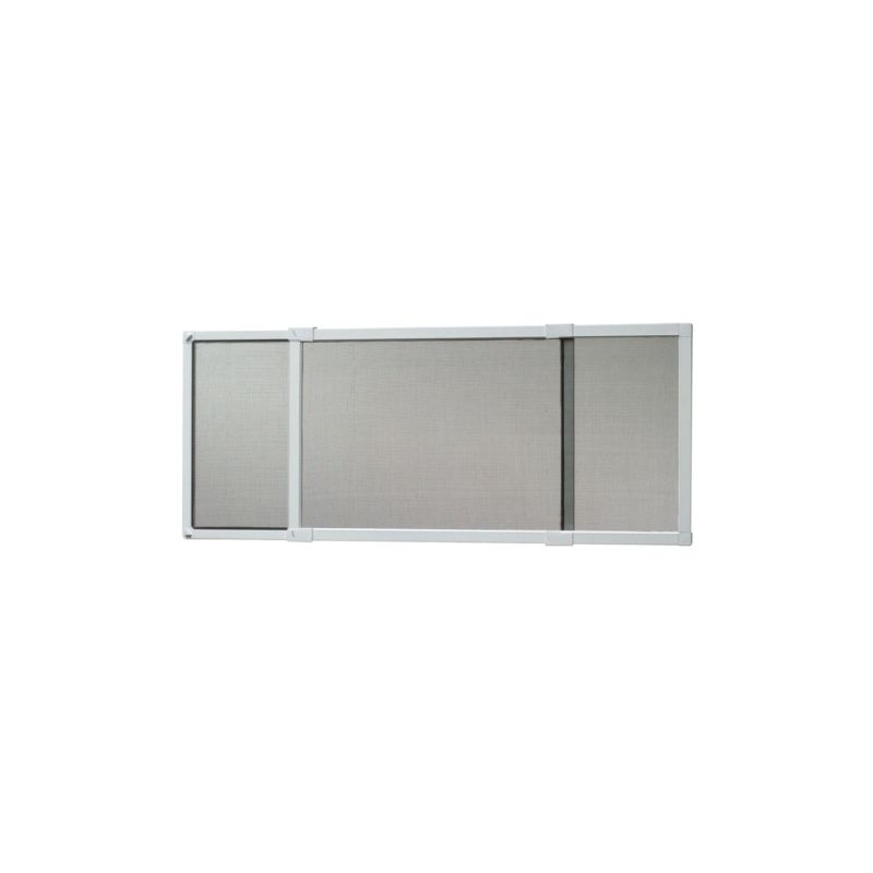 Adfors FSP8556-U Window Screen, 15 in L, 20 to 37 in W, Aluminum/Fiberglass, Charcoal Charcoal