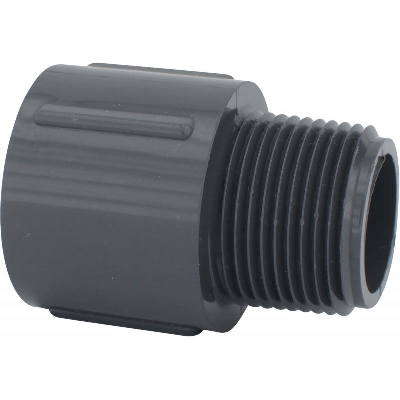 Charlotte Pipe Schedule 80 Male PVC Adapter