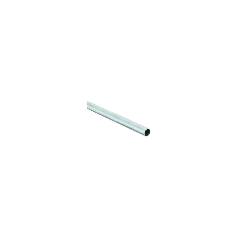 Stanley Hardware 4206BC Series N247-585 Metal Tube, Round, 48 in L, 1 in Dia, 1/16 in Wall, Aluminum, Mill