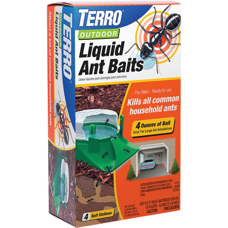 Terro Outdoor Liquid Ant Bait 6 Oz., Bait Station