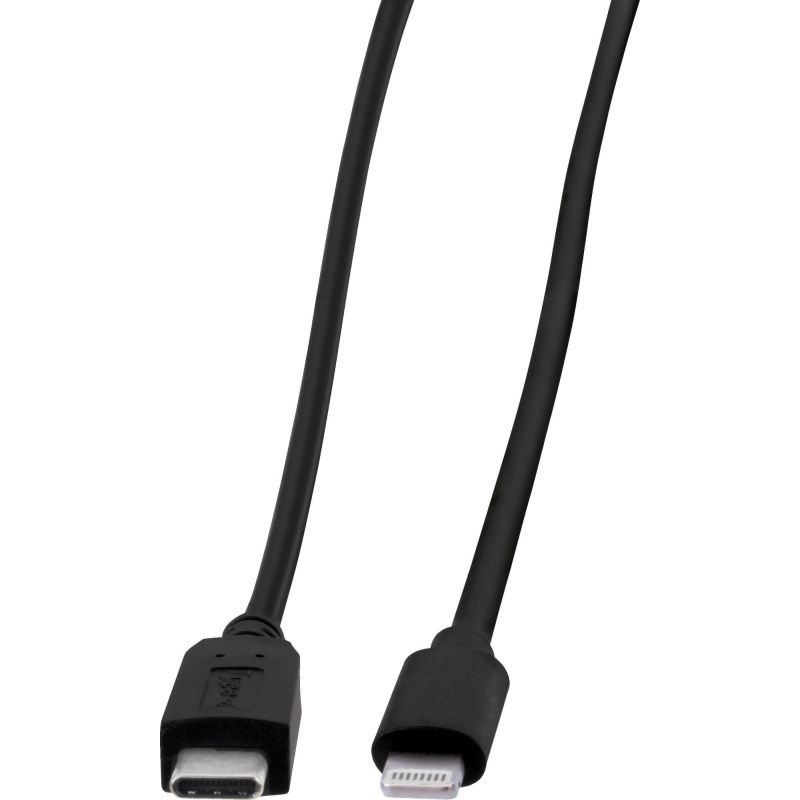 Blue Jet Lightning to Type-C USB Charging &amp; Sync Cable Black