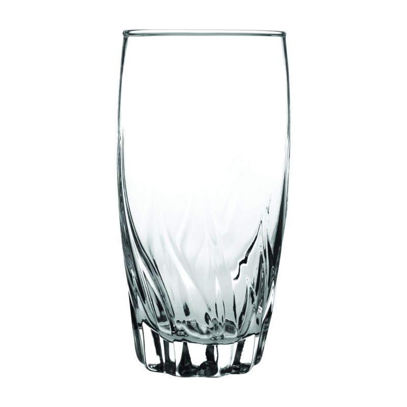 Anchor Hocking 84603L13 Central Park Tumbler, 17 oz Capacity, Glass, Clear, Dishwasher Safe: Yes 17 Oz, Clear (Pack of 4)