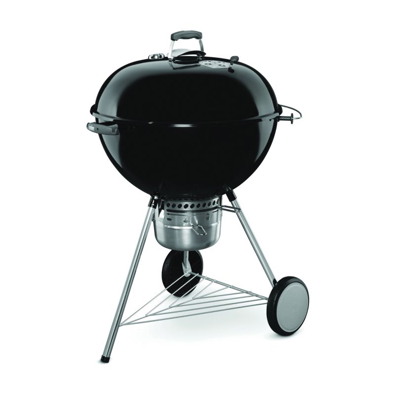 Weber Original Kettle 16401001 Premium Charcoal Grill, 508 sq-in Primary Cooking Surface, Black Black