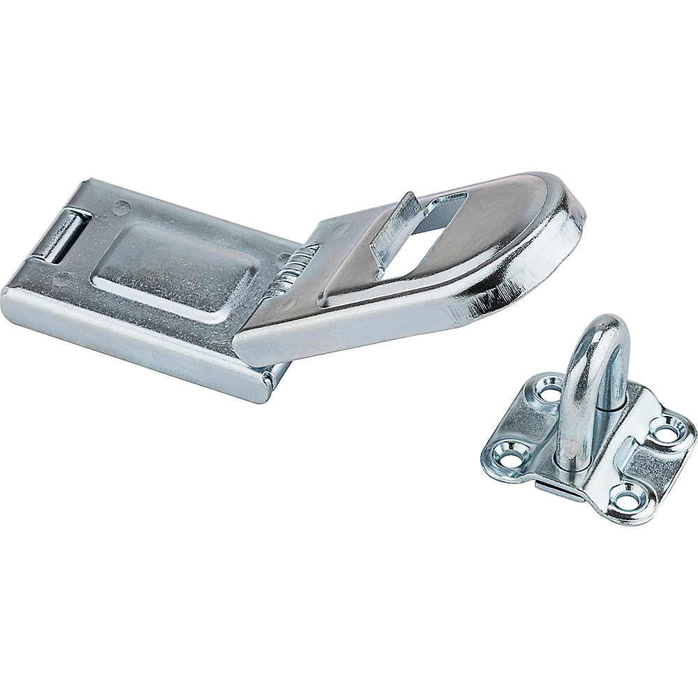 Master Lock 6-1/4-in Zinc Double Hinge Hasps in the Hasps department at