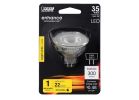 Feit Electric BPFMW/930CA LED Bulb, Track/Recessed, MR16 Lamp, 35 W Equivalent, GU5.3 Lamp Base, Dimmable, Clear
