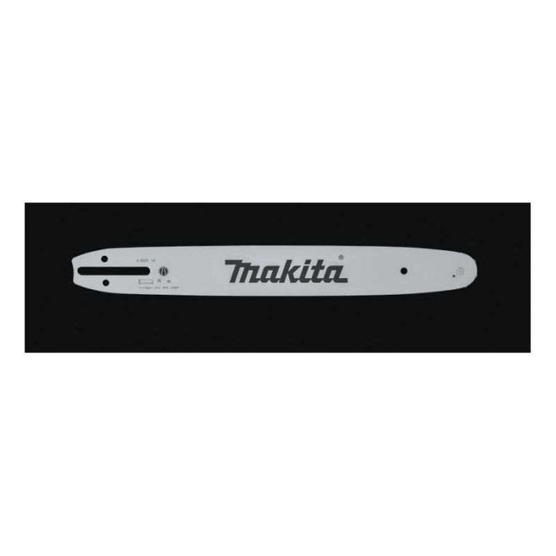 Makita E-00072 Bar Guide, 14 in L Bar, 0.043 in Gauge, 3/8 in TPI/Pitch, 52-Drive Link Silver