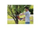 Black+Decker LCS1020 Chainsaw, Battery Included, 2 Ah, 20 V, Lithium-Ion, 10 in Cutting Capacity, 10 in L Bar