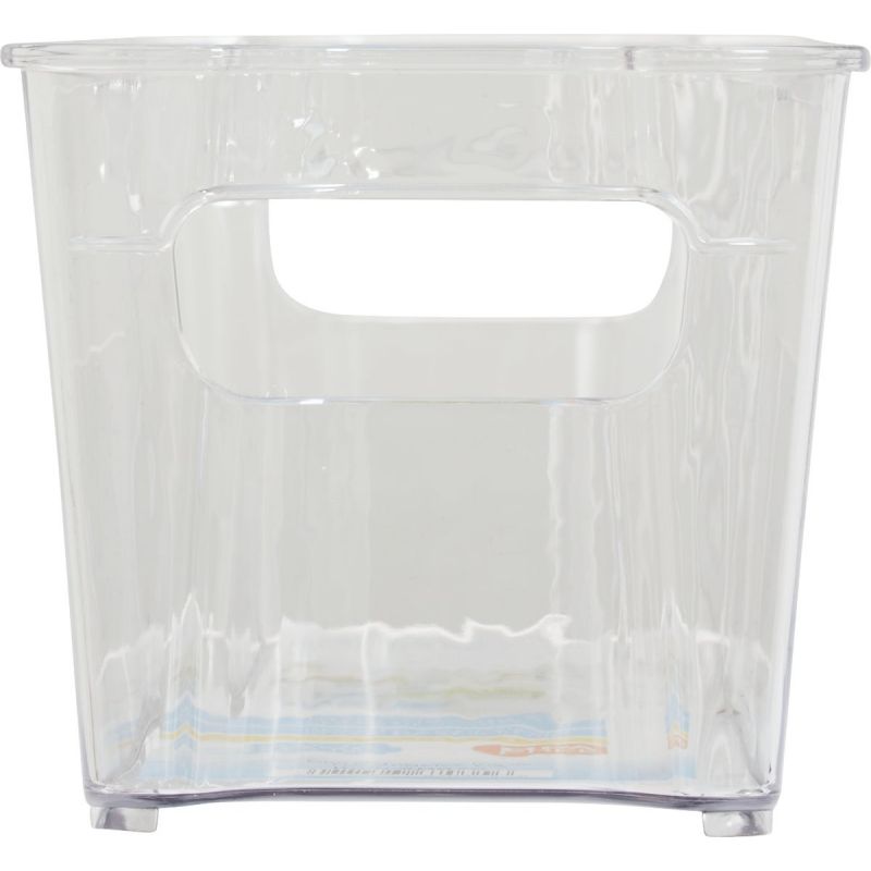 Dial Industries Stacking Refrigerator Organizer 3.75 In. W. X 4.25 In. H. X 14.5 In. D., Clear