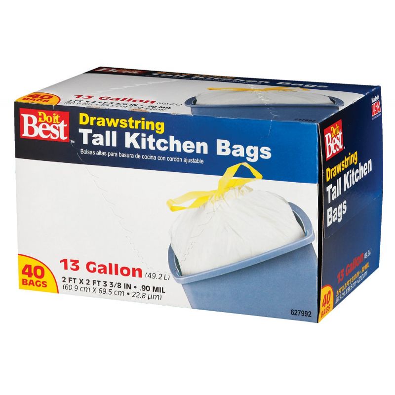 Do It Best 627992 Tall Kitchen Trash Bag