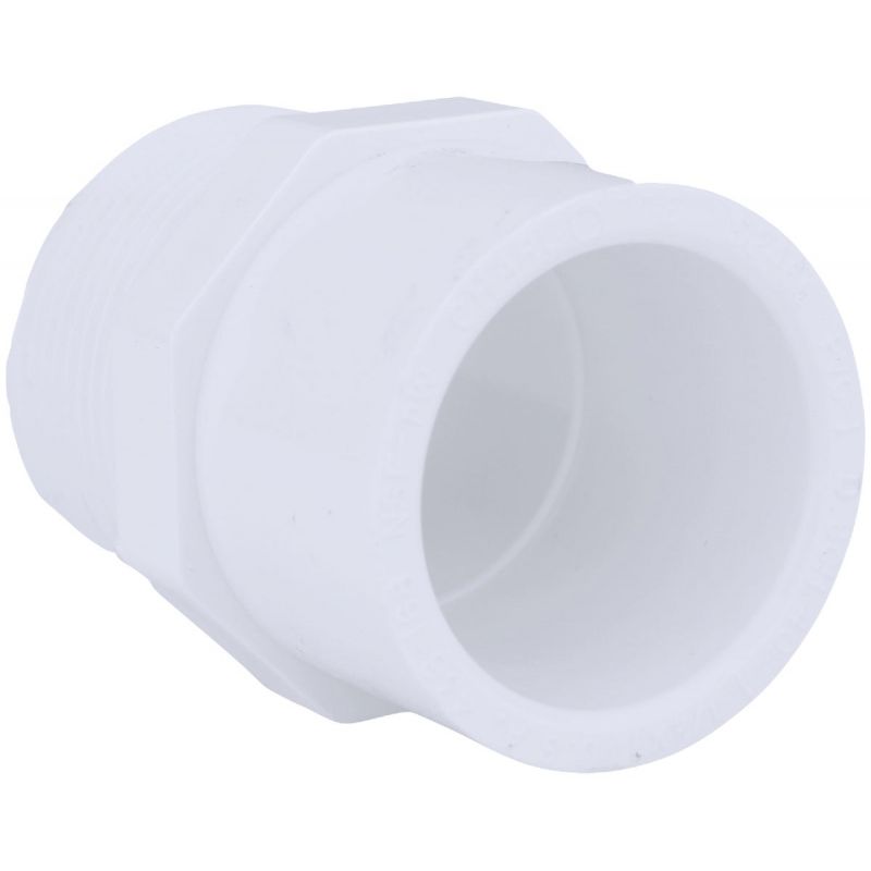 Charlotte Pipe Male PVC Adapter Pressure Fitting 1&quot; S X 1-1/4&quot; M.I.P.