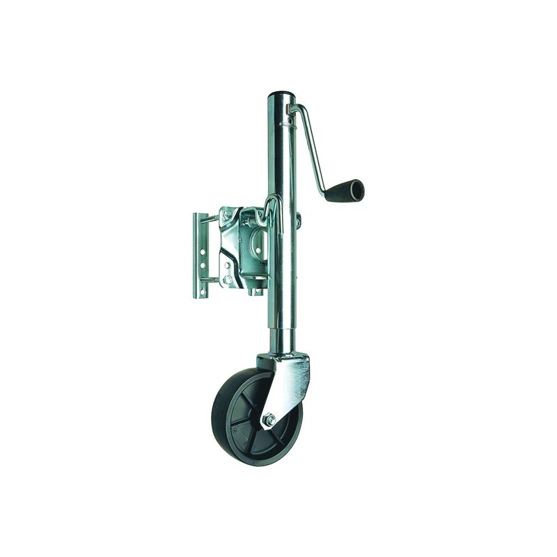 Reese Towpower 74410 Trailer Jack, 1000 lb Lifting, 9.95 to 22.7 in Max Lift H, 23-1/5 in OAH, Steel