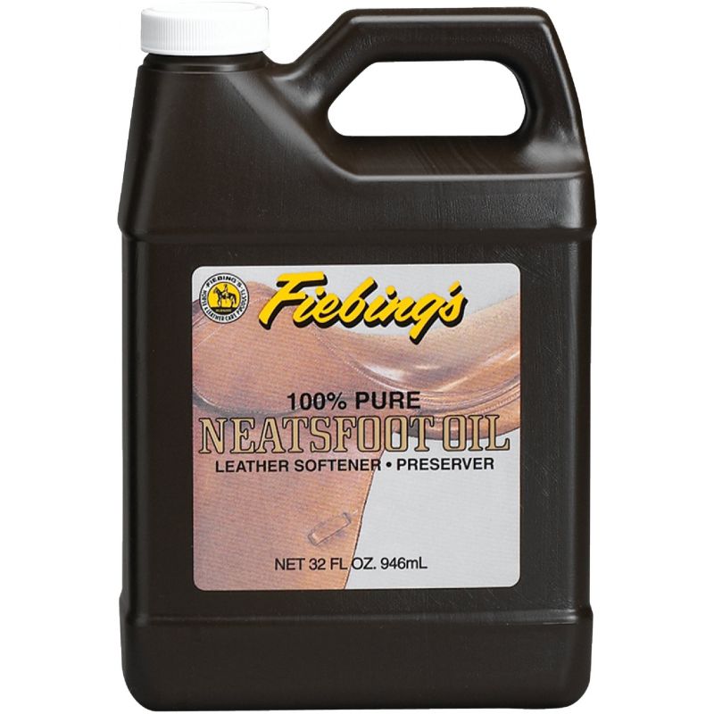 Fiebing&#039;s Neatsfoot Oil Leather Care Conditioner 32 Oz., Pourable