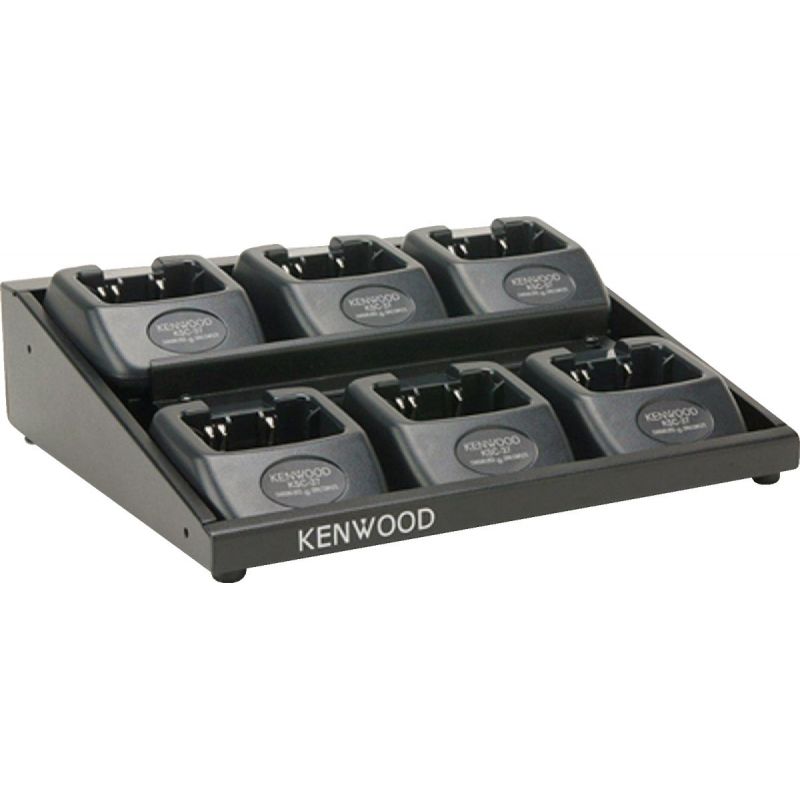 Kenwood NX-P1000 Charger Adapter 6-Unit, Black