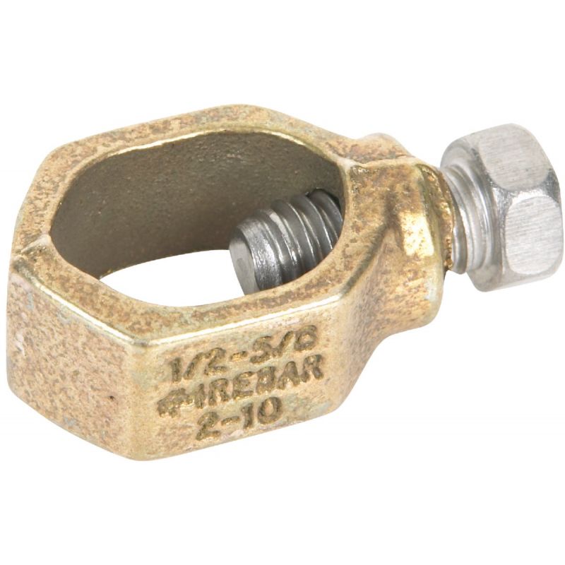 Erico Bronze Ground Clamp 1/2 In. To 5/8 In.