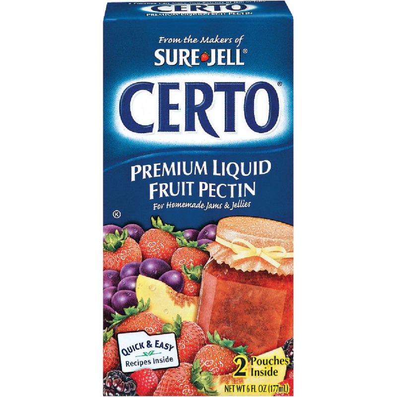 Sure-Jell Certo Liquid Fruit Pectin (2) 3oz Pouches