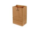 Duro Bag Husky Dubl Lif 70224 Grocery SOS Bag, #25, 8-1/4 in L, 6-1/8 in W, 15-7/8 in H, Recycled Paper, Kraft #25, Kraft