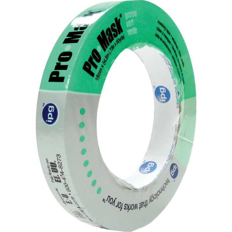 IPG ProMask Green Professional Green Painter&#039;s Grade Masking Tape Green