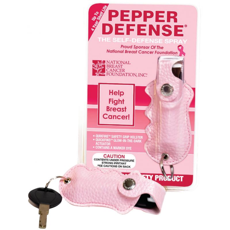 Pepper Defense Self-Defense Spray Pink, 0.5 Oz.