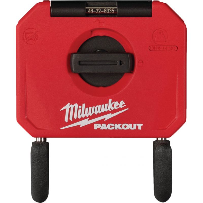 Milwaukee PACKOUT 3 In. Curved Storage Hook Red