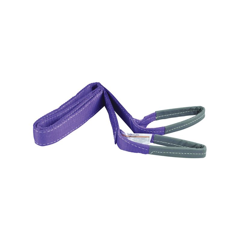ProSource FH4018 Lifting Sling, Polyester, Purple Purple