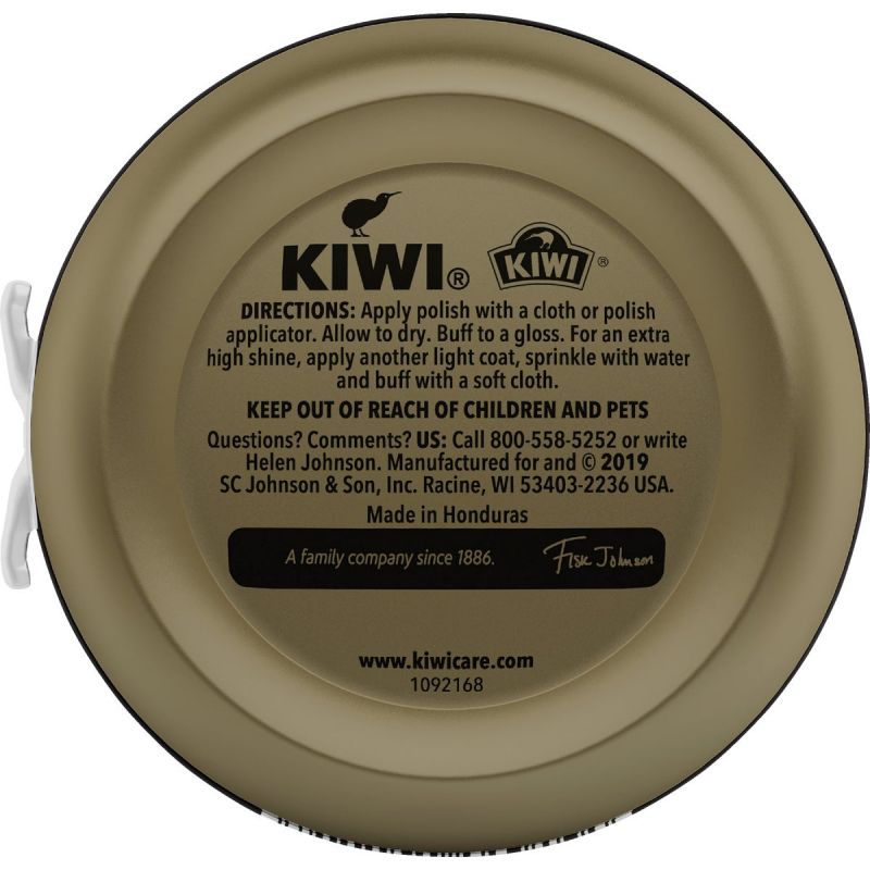 Kiwi Shoe Polish Black, 1.125 Oz.