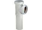 Do it Universal Slip-Joint or Direct Connection Brass End Outlet Tee 1-1/2 In.