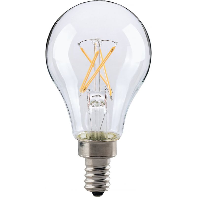 Satco A15 Candelabra Dimmable Traditional LED Light Bulb