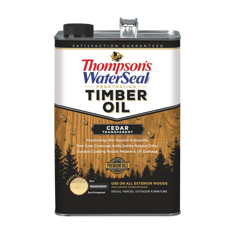 Thompson&#039;s WaterSeal TH.049861-16 Timber Oil, Cedar, 1 gal Cedar