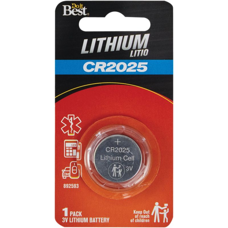 Pile Lithium CR2025 3v Duracell Electronics