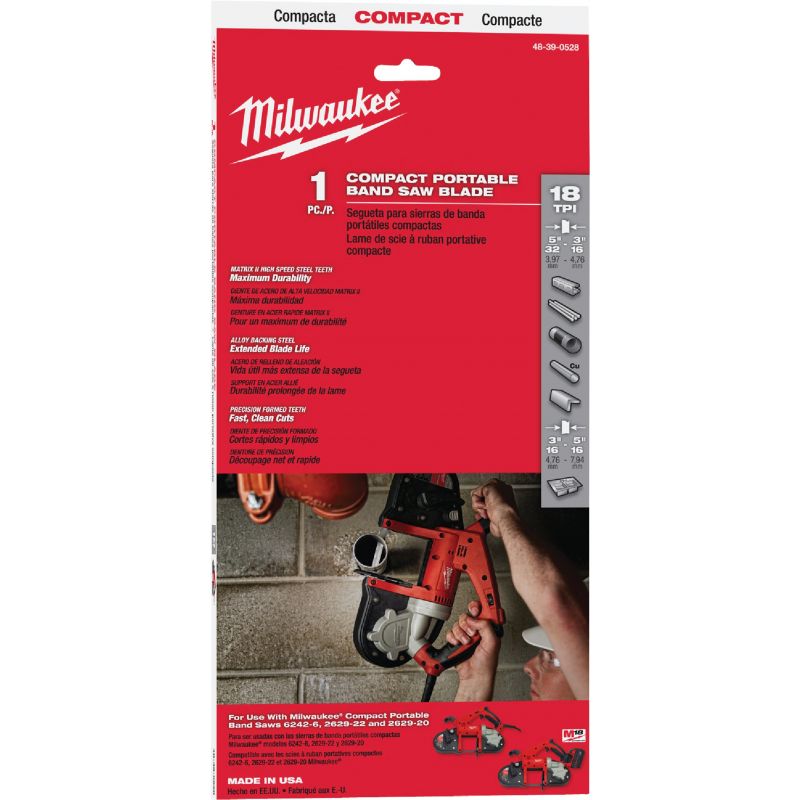 Milwaukee Compact Band Saw Blade 35-3/8 In.