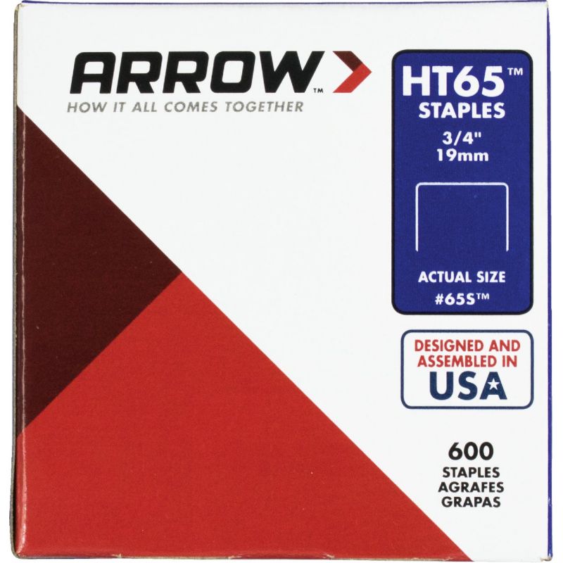 Arrow HT65 Hammer Tacker Staple (Pack of 4)
