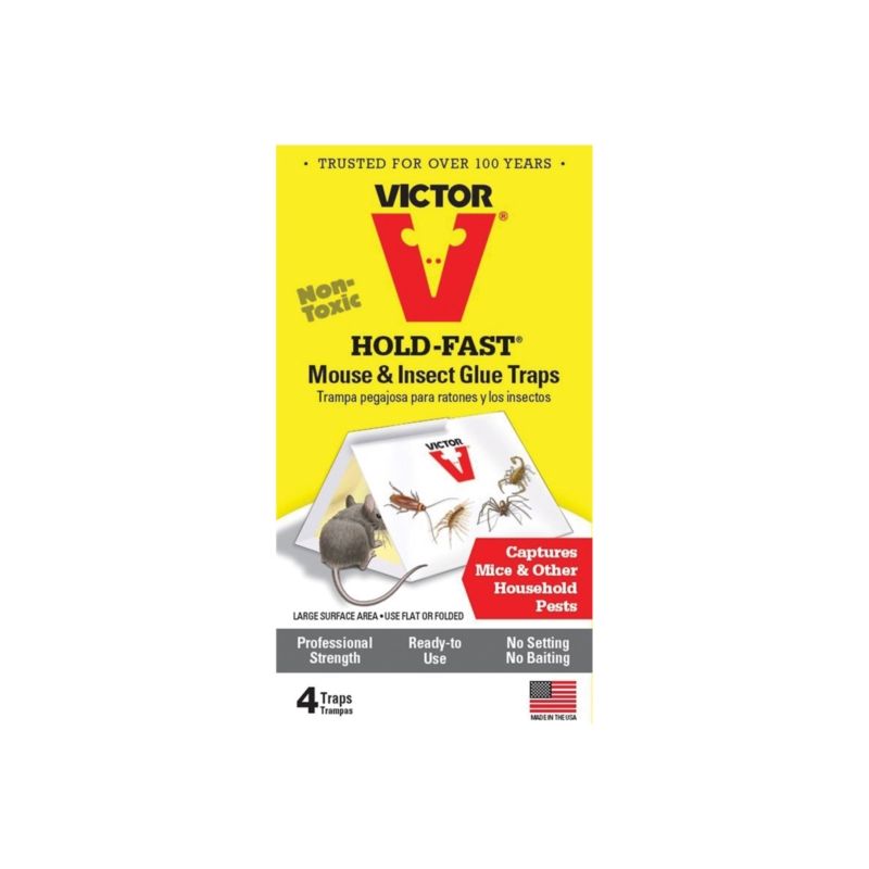 Victor M182 Mouse Glue Board Clear