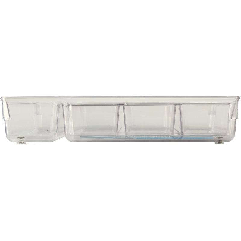 iDesign Linus Cutlery Tray Clear