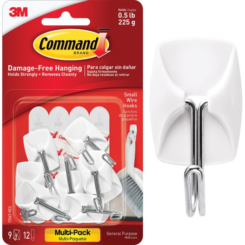 Buy Command Wire Adhesive Hook White