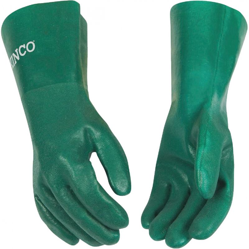 Kinco PVC Coated Gloves L, Green