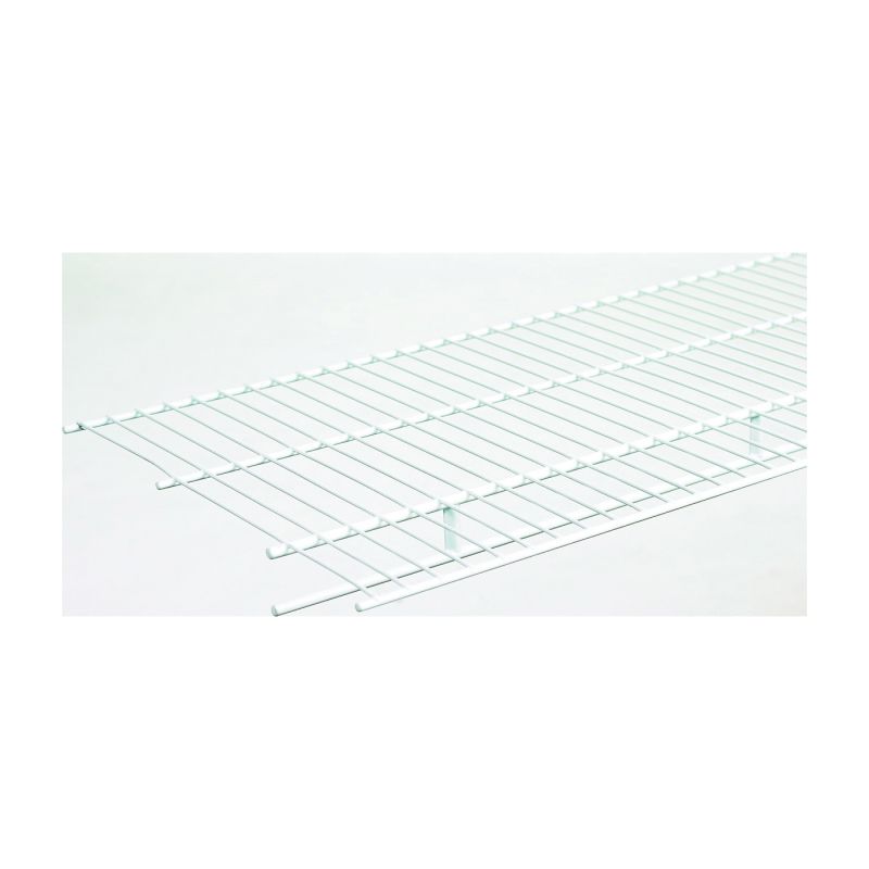 ClosetMaid 1363 Shelf and Rod, 60 lb Capacity, 16 in OAW, 72 in OAD, 2 in OAH, Steel Shelving 60 Lb, White