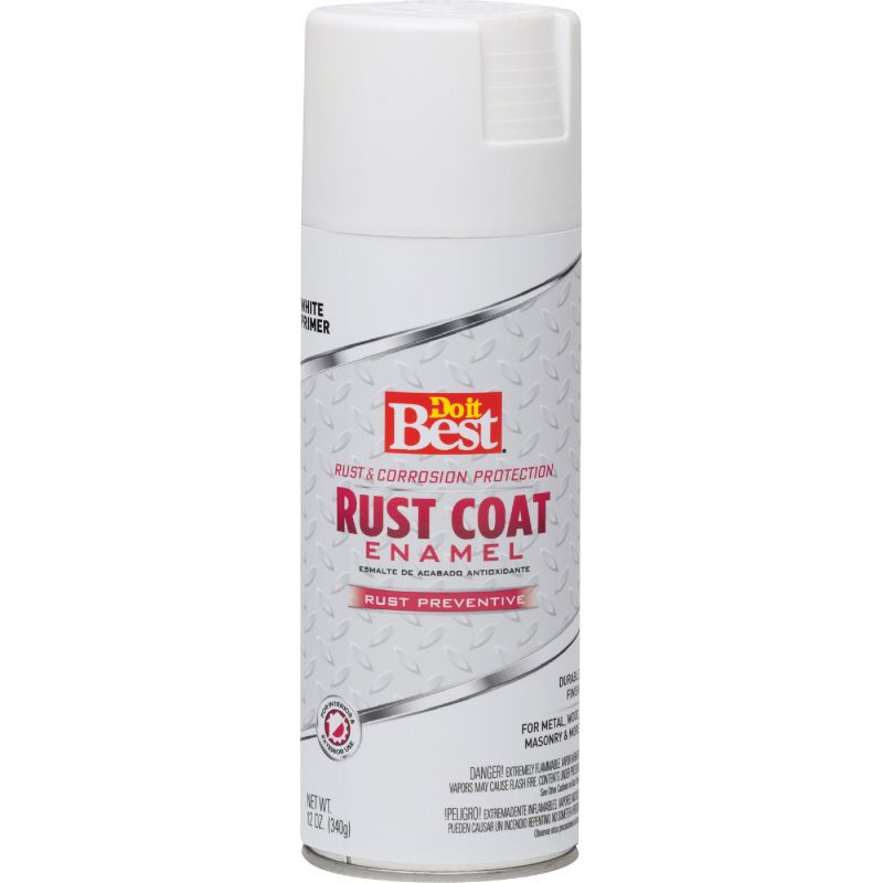 Do it Best Rust Coat Metal Spray Primer White