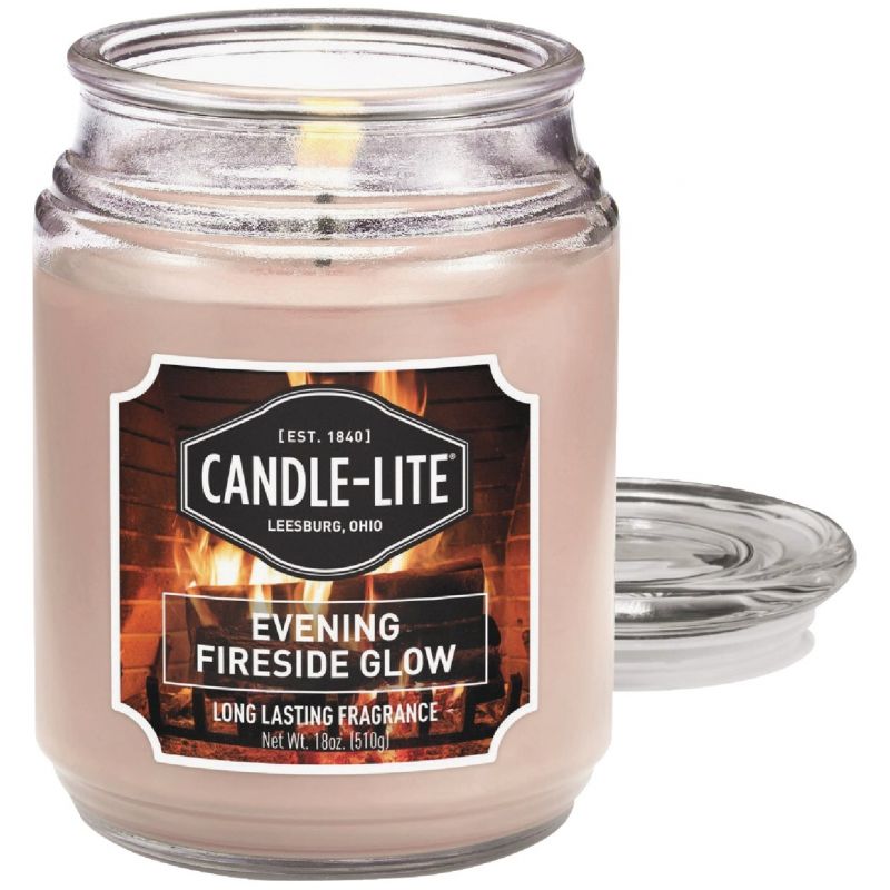 Candle-Lite Everyday Jar Candle 18 Oz., Beige