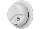 First Alert 1046836 Smoke Alarm, Ionization Sensor, White White
