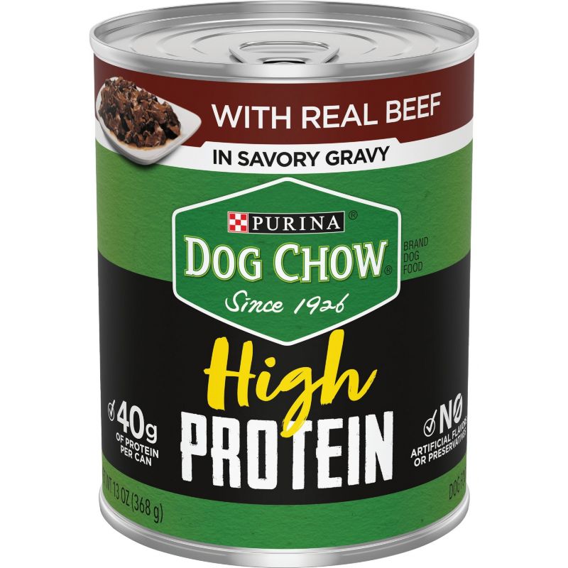 Purina Dog Chow High Protein Wet Dog Food 13 Oz.